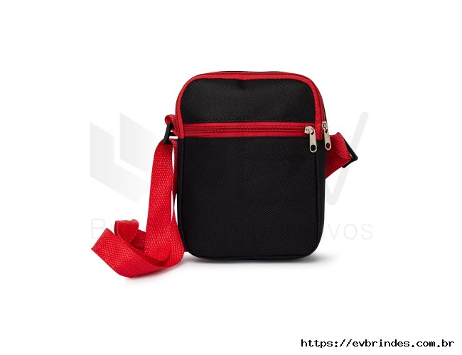 Shoulder bag - Bolsa de ombro em nylon com dois compartimentos, fabricamos em diversas cores