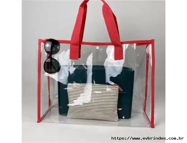Sacola pvc personalizada